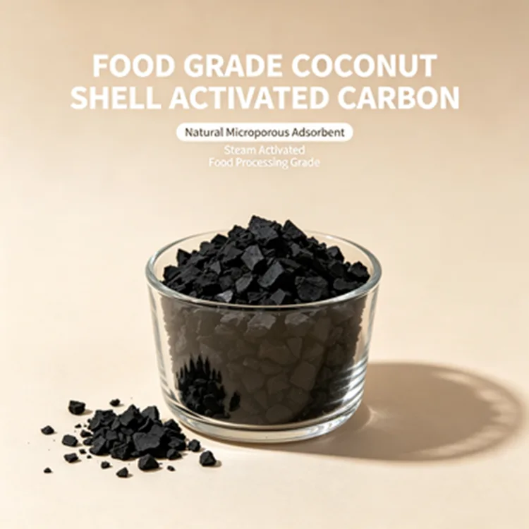Coconut Shell Activated Carbon for Food Processing